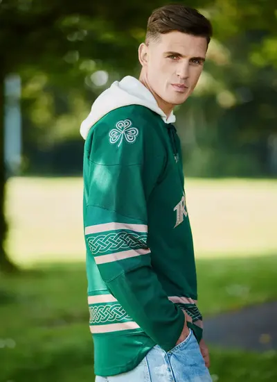 Ireland Celtic American Football Jersey
